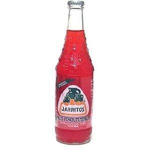 Jarritos Fruit Punch Mexican Soda Drink Glass Bottle 12.5 oz (Pack of 6) by Jarritos