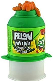 pelon pelo rico Mini Tamarind Push up Candy, 18-Count, Bag Authentic Mexican Candy with Free Chocolate Kinder Bar Included