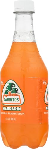 Jarritos Drink, Mandarin, 16.9 Ounce (Pack of 24)