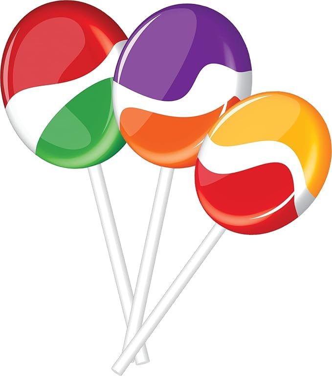 Tiger Pop Lollipops Assorted Mix Fruit Flavors-1.5 lbs Flat and Round Lollipops, Individually Wrapped for Freshness and Convenience- Swirl of Mixed Flavors great for adults and kids of all ages(24 oz)