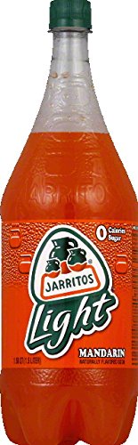 Jarritos Drink, Light Mandarin, 50.7 Ounce (Pack of 8)