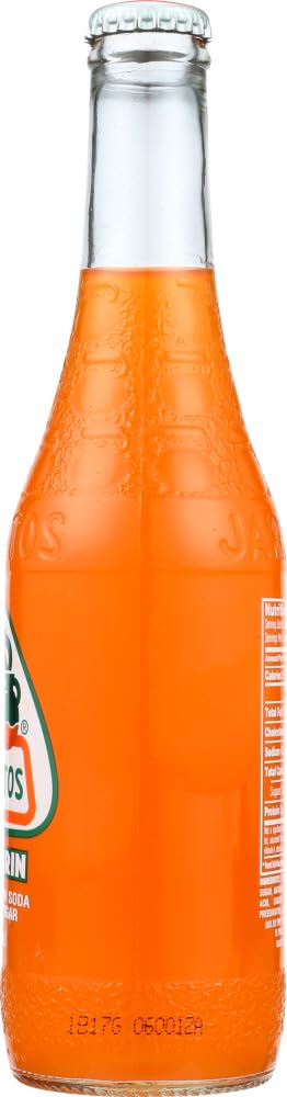 Jarritos Mexican Soda, 12.5 Oz Glass Bottle (Pack of 4) (Mandarin (Mandarina)) by Jarritos