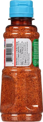 Tajin Clásico Reduced Sodium Seasoning, Authentic Mexican Chile Lime Spice Blend for Fruit, Vegetables, Salad Bowls, Avocado, Cucumber, and Fresh Produce, Zesty Flavor Enhancer, 5 oz, (Pack of 1)