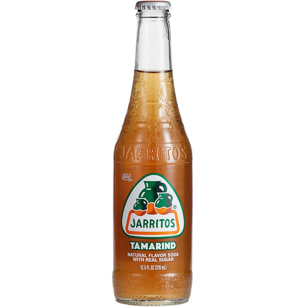 [Pack of 12] [Free Measuring Spoon] Jarritos Soft Drink, Shipping w/ Pulp Shipper For Safer Shipping - 12.5 Fl Oz (Tamarind)