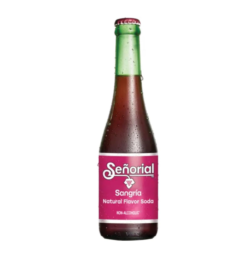 Sangria Senorial Jarritos Sangria Señorial Sparkling Non-Alcoholic Sangria 11.16 fl. oz. Glass Bottle Case (12-Pack)