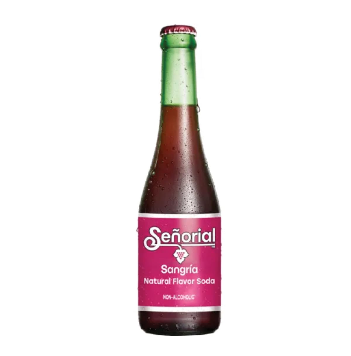Sangria Senorial Jarritos Sangria Señorial Sparkling Non-Alcoholic Sangria 11.16 fl. oz. Glass Bottle Case (12-Pack)