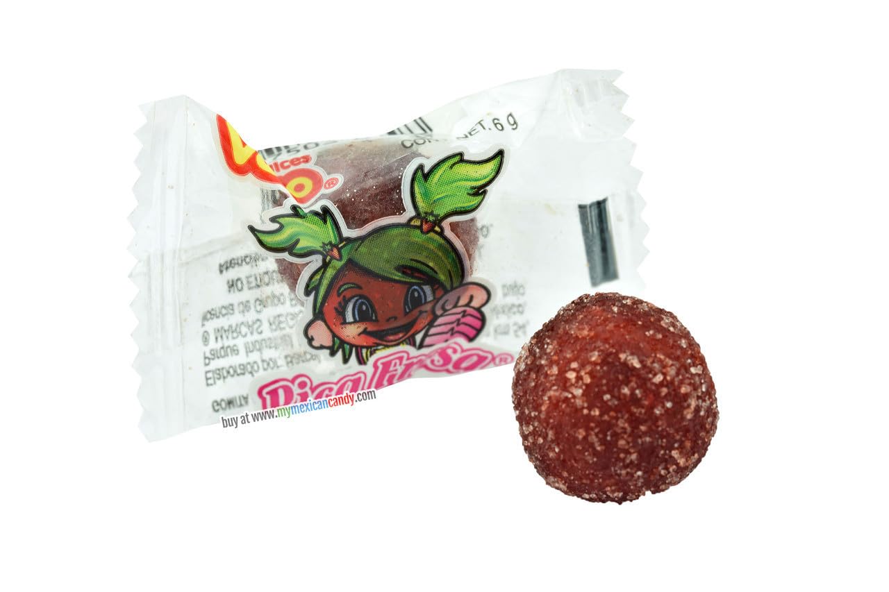 Vero Pica Fresa Pica Goma Mix 200 Pcs - Includes Pica Fresa, Pica Goma Tamarindo, Pica Goma Sandia, Pica Goma Mango Mexican Candy (200)