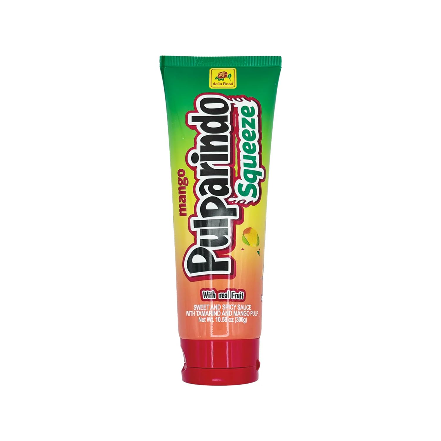 Pulparindo Squeeze Tamarind Candy 10.58 oz - 2 Pack – Choose from Original or Mango Flavor | Spicy, Sweet & Tangy Mexican Candy Snack | Tamarind Paste Dulces Mexicanos (Assorted)
