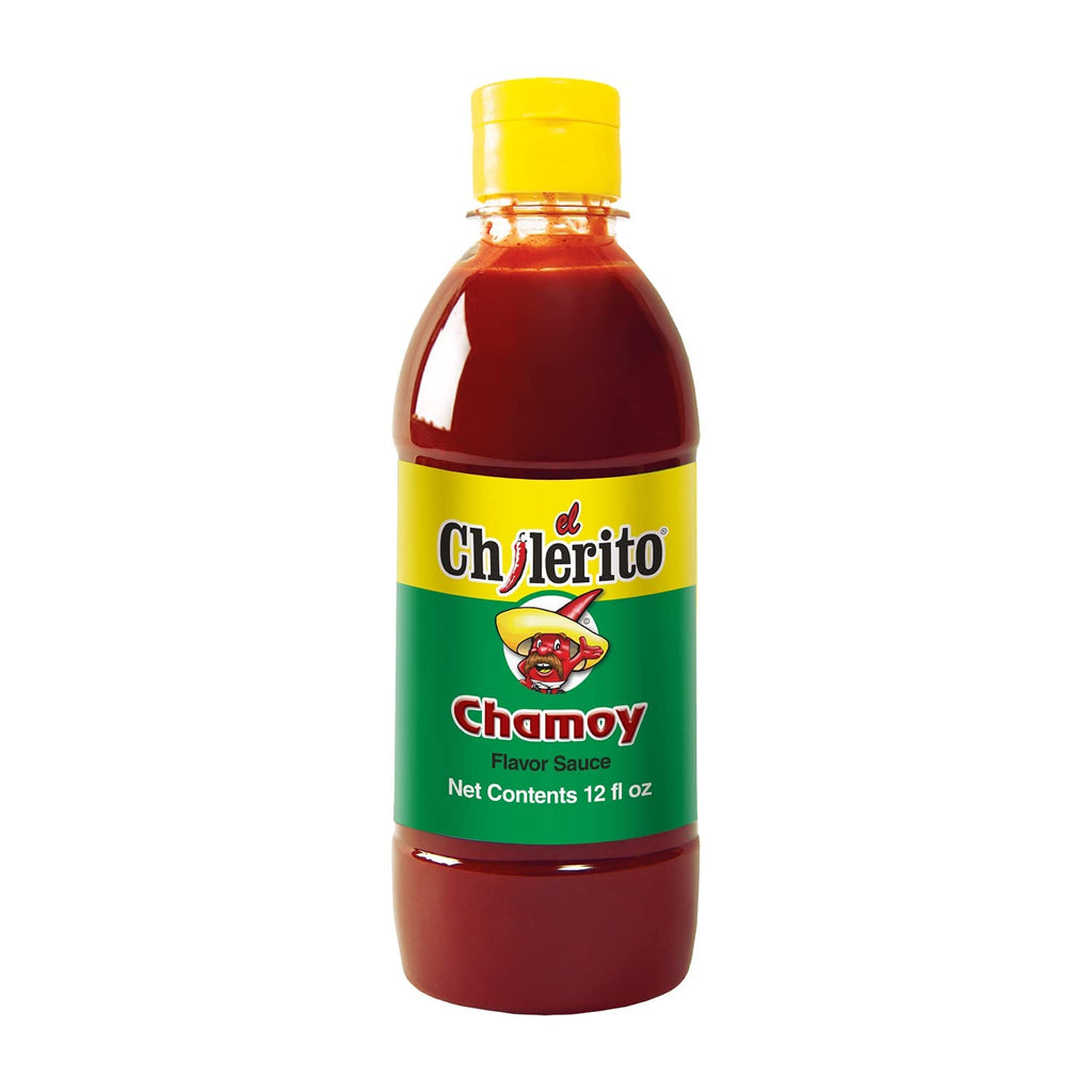 EL CHILERITO Combo Chamoy Sauce Mango Flavor 1L/ 33.8 Fl. Oz + Sauce Chamoy Flavor 355ml/ 12.0Fl. Oz - Mexican Food - Excellent For Garnishing Fruits And Snacks - Natural Ingredients - Bundle