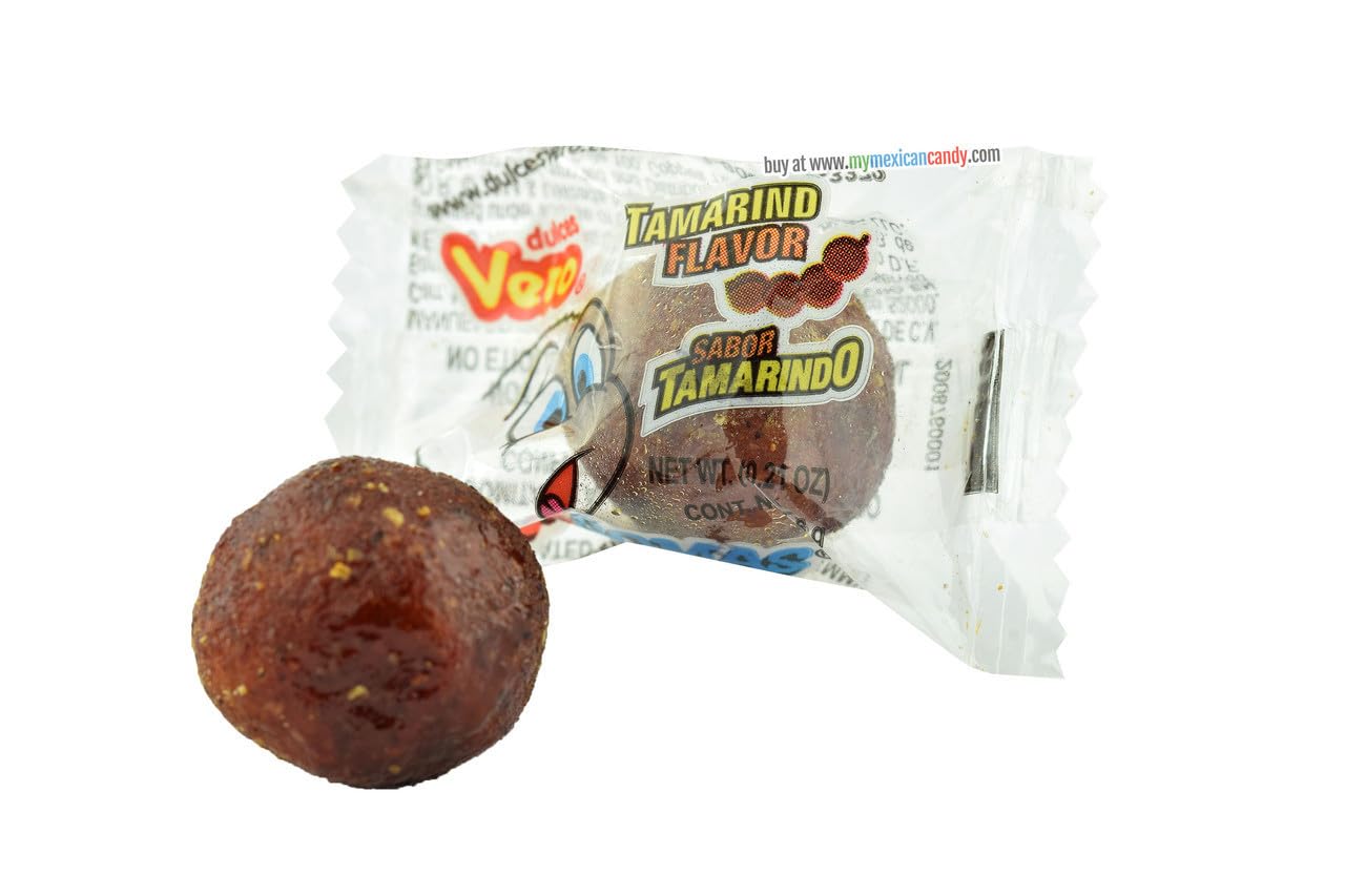 Vero Pica Fresa Pica Goma Mix 100 Pcs - Includes Strawberry, Tamarindo, Watermelon, Mango Spicy Mexican Candy Dulces Mexicanos Assorted Variety Pack, Gomitas, Dulces Vero