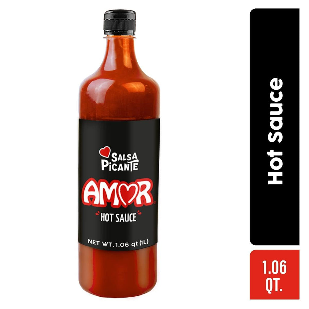 Amor Mexican Chili Pepper Sauce, 33 fl oz, Pack of 2