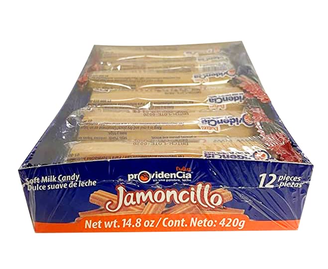 jamoncillo soft carmel milk candy dulce de leche 12 PC 14.8oz / 42og