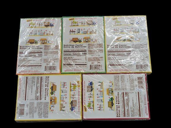 Mexican Tamarind Candy Variety Pack 5 Flavors Original Spicy Chamoy Mango Watermelon - 5 Boxes