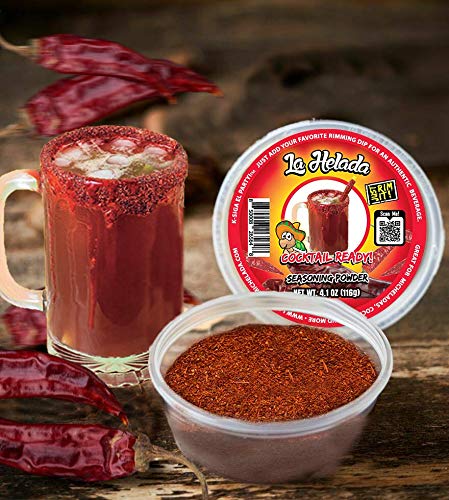 La Helada Rim Dip Bundle! Tamarind Flavored Paste, Mango Flavored Paste and Cocktail Ready Seasoning Powder Chili Flavor Rim Dip! Escarchador/Rimmer for Drinks, Cocktails and Micheladas!