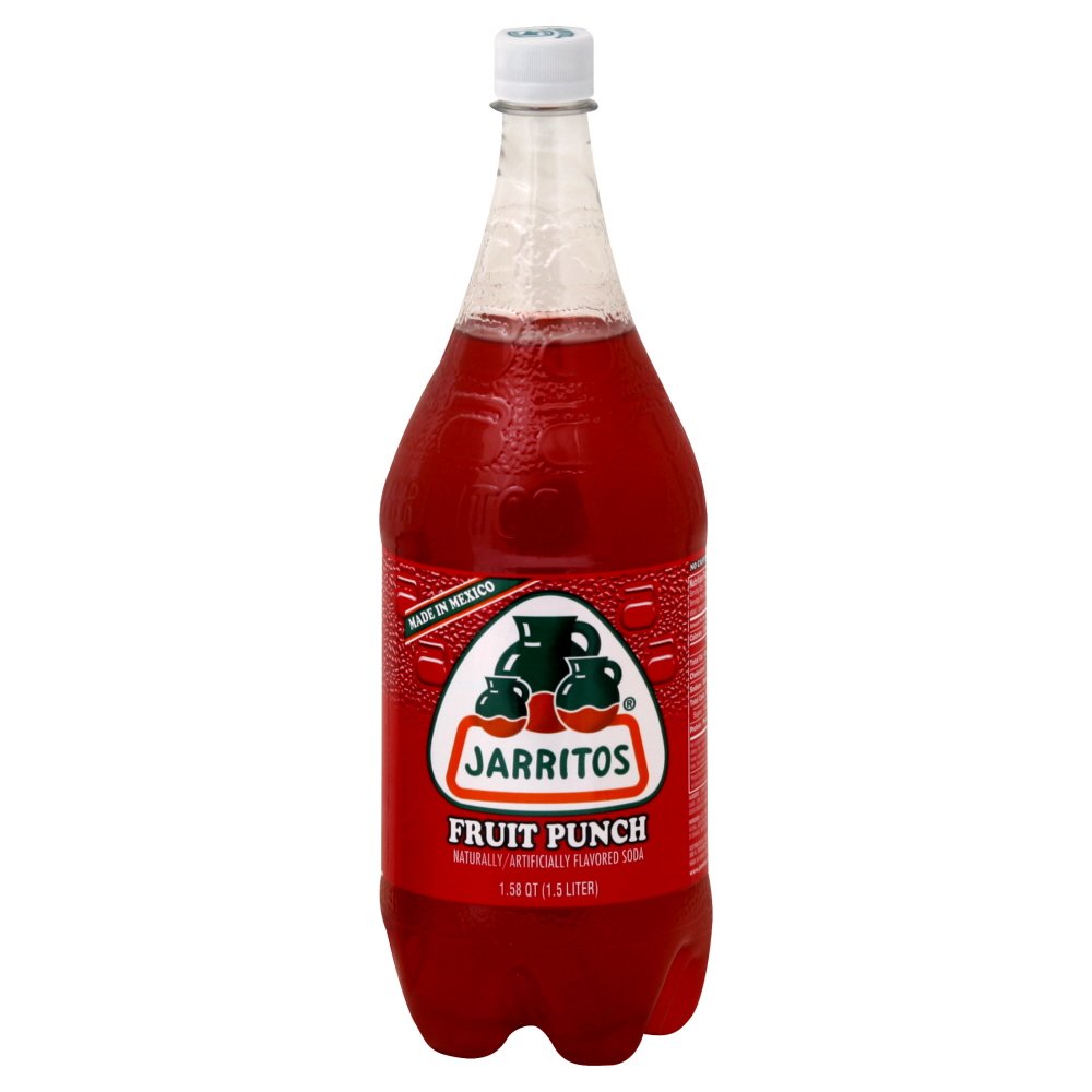 Jarritos Drink, Fruit Punch, 50.7 Ounce (pack Of 8)