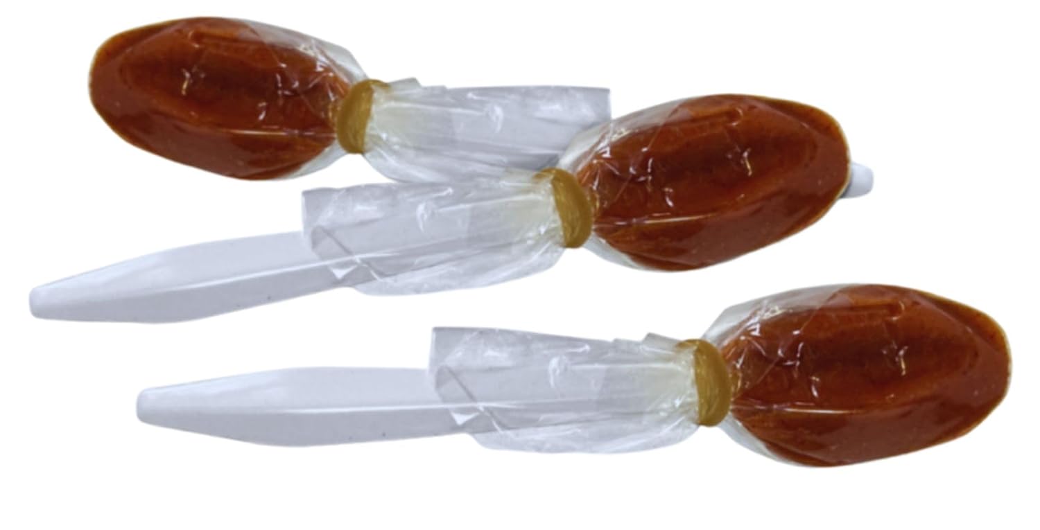 Cucharita Tamarindo Spoon Candy (24 Count) - Dulces Típicos Brand - Hot Candy Tamarind Spoon - Mexican Candy: