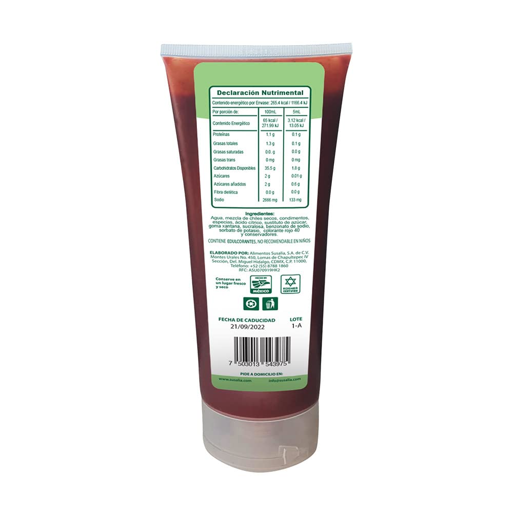 Susalia Chilito Sauce Monk Fruit 300ml (2 Pack) | Sweetened Chamoy Sauce| Ingredients Preparations|