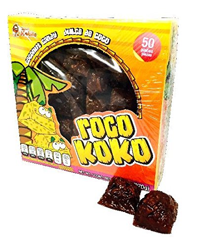 Authentic Sabores - Imported Mexican Roco Koko 270g. Whit 1ct Delicious Caramel Peanut Candy