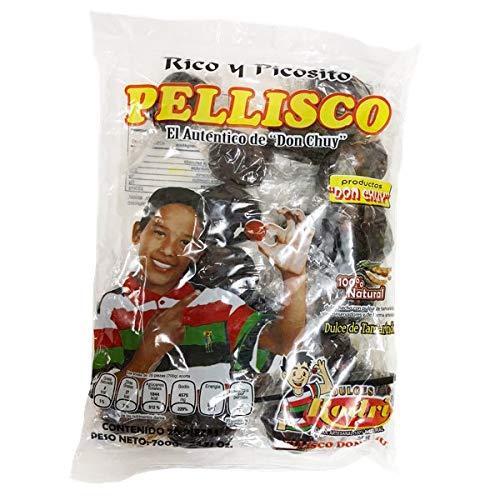 1 BAG/20 PCS DON CHUY PELLISCO TAMARINDO MEXICAN CANDY TAMARIND DULCES RODRI
