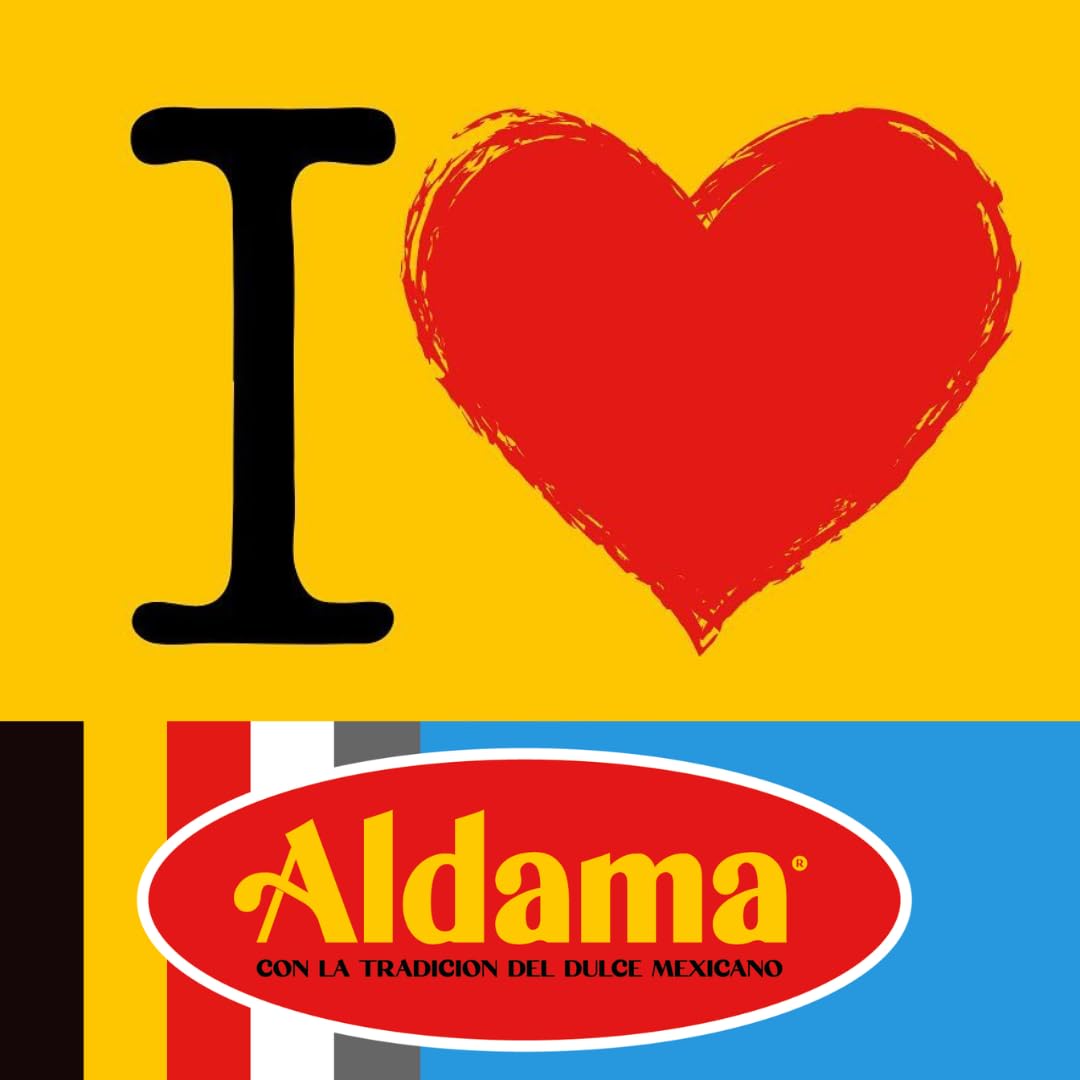 ALDAMA Mini Obleas Milk Candy Wafers – Traditional Mexican Cajeta Wafer Candy, Individually Wrapped (1-Pack, 20 Piece Per Pack)