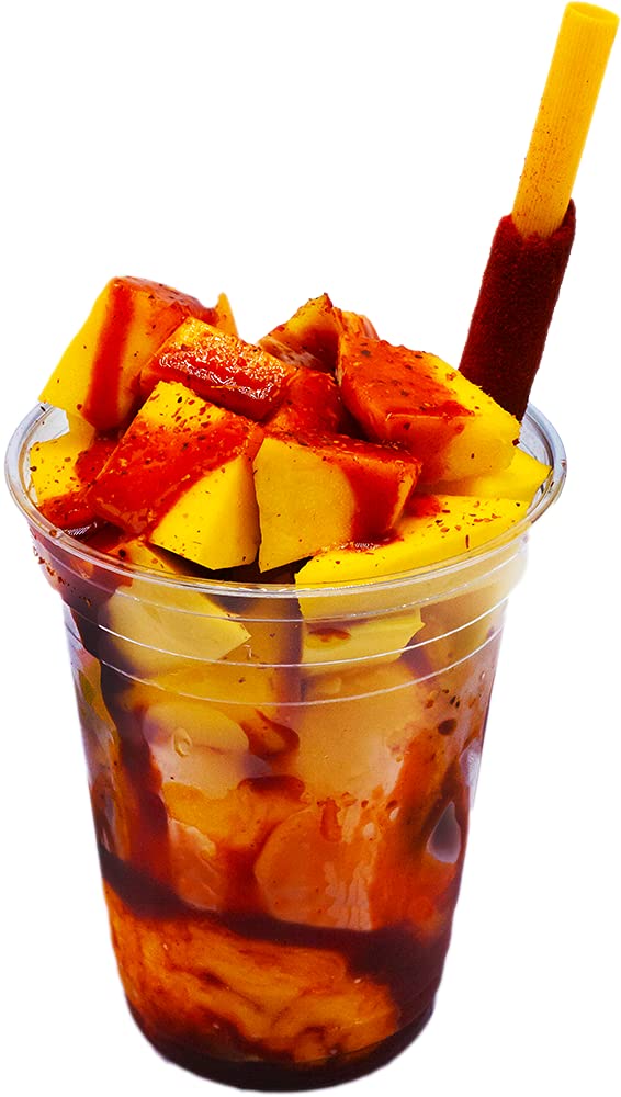La Helada Banderilla Tamarindo/Tamarind Straw Candy 50 Count Jar