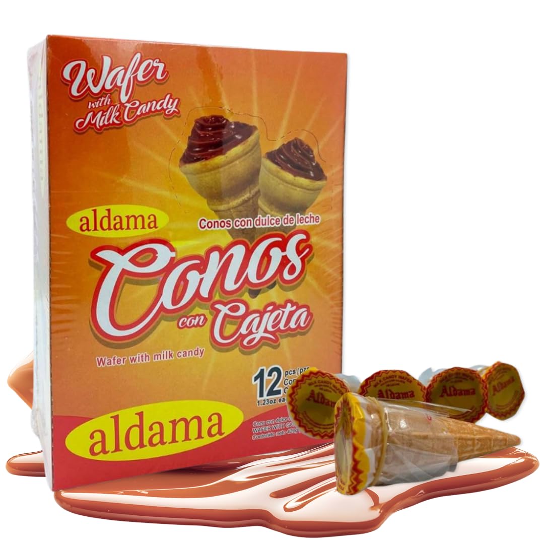 ALDAMA Megasurtido Bag (12-Count) – Assorted Mexican Candy | Wafer, Caramel & Chewy Traditional Sweets | Authentic Latin Flavor Variety Pack