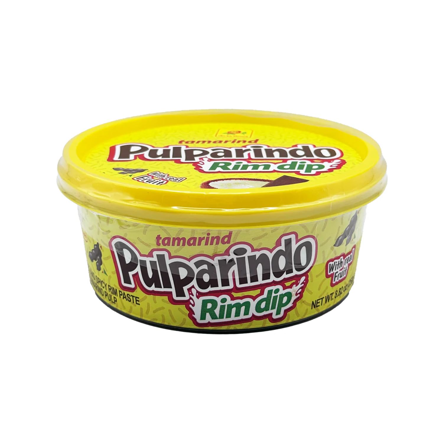 Rim Dip Tamarind Candy Paste 8.82 oz - 2 Pack – Choose Your Flavor Original, Mango, or Assorted | Sweet, Sour & Spicy Mexican Candy Sauce for Drinks, Fruit & Snacks (Assorted)