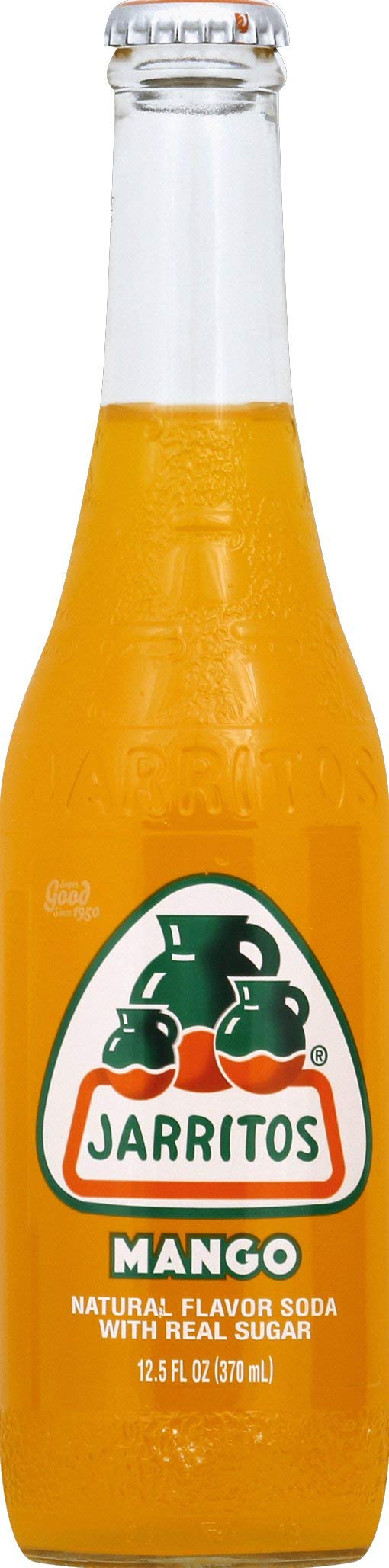 Jarritos Guava Soda 12.5 oz Glass Bottle Pack of 6