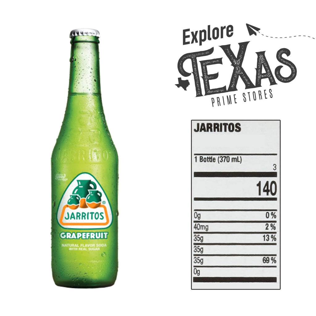 Jarritos 12-Pack of Pineapple Mexican Soft Drink Glass Bottle 12 fl oz Made with 100% Natural Sugar