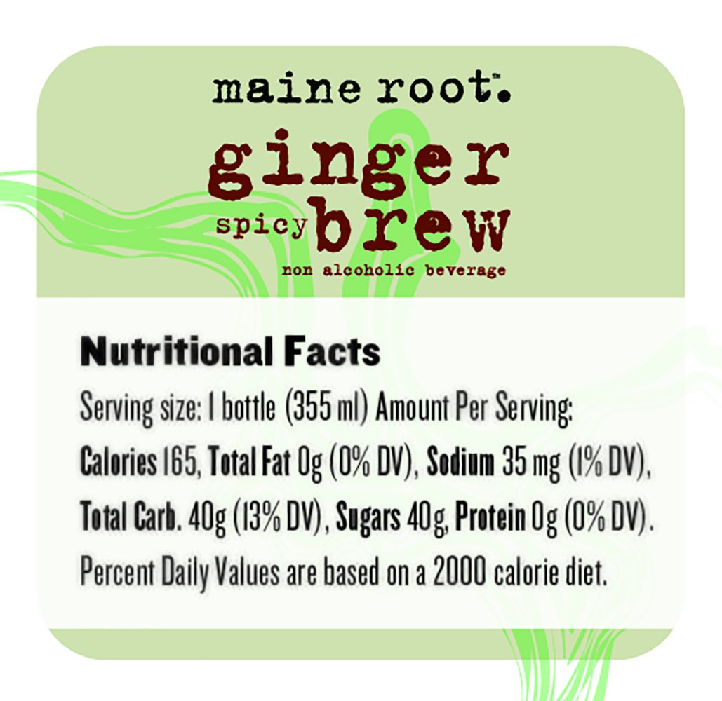 Maine Root Soda - Fair Trade Craft Soda in Glass Bottles (Mexicane 12 Pack)