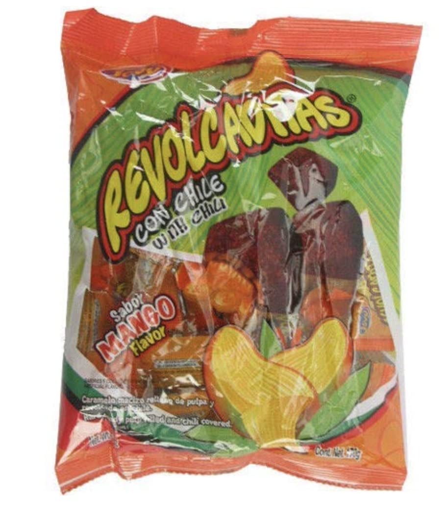 Jovy Revolcaditas Chili Watermelon Candy - Irresistible Sweet Heat in Every Bite! (6oz)