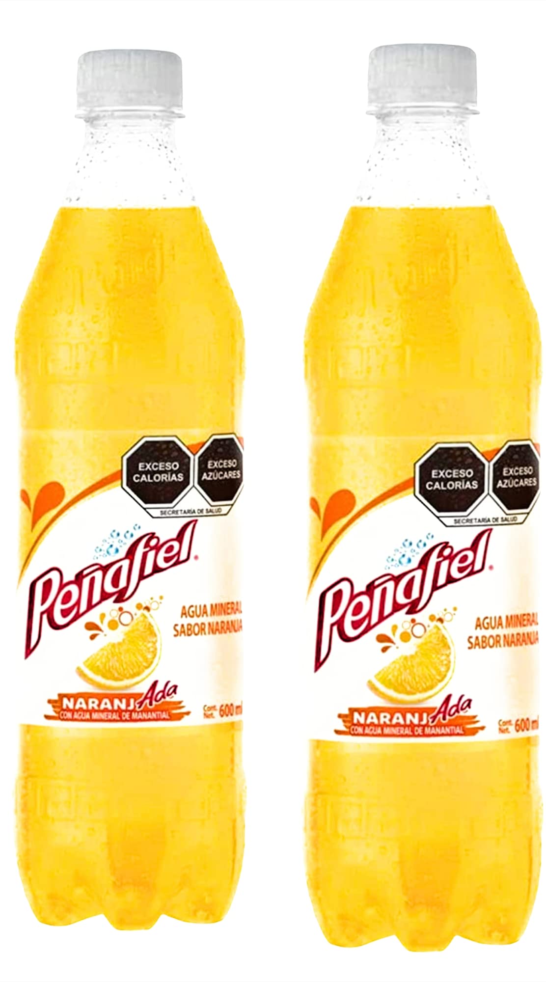 Peñafiel Mineralized Soda 20.2oz (2 pack) Made in Mexico. (Limonada - Lemonade)