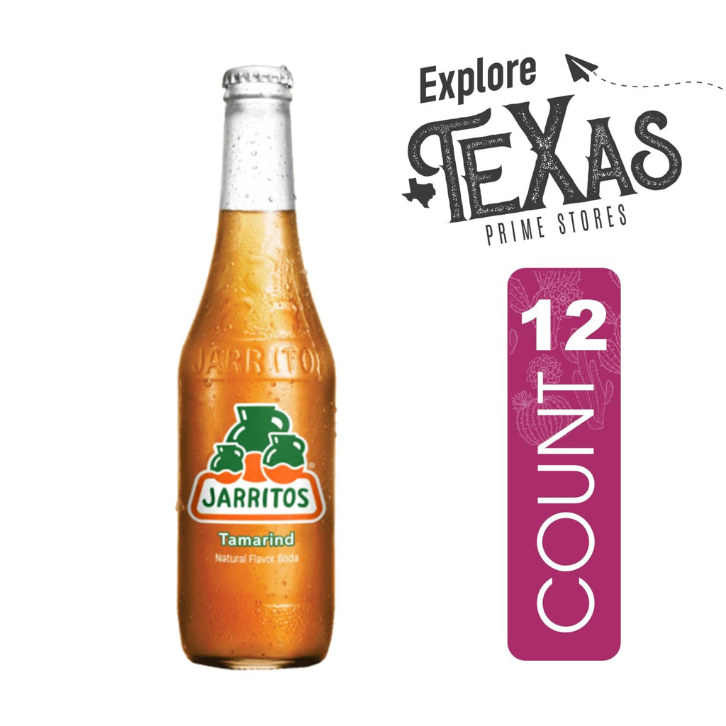 Jarritos 12-Pack of Mango Mexican Soft Drink Glass Bottle 12 fl oz Made with 100% Natural Sugar