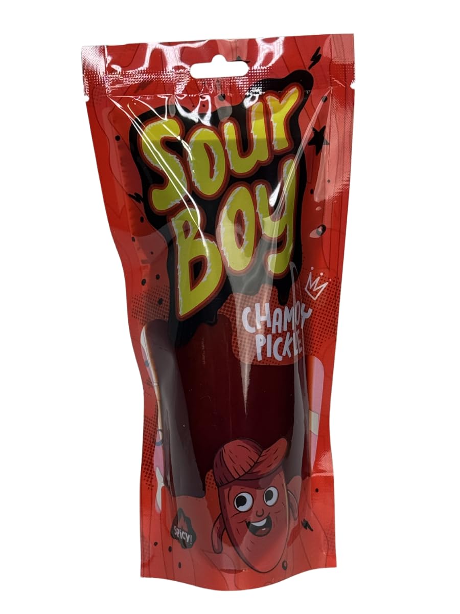 Sourboy Chamoy Pickle Kit Family 5-Pack – Includes 5 Full Kits with Chamoy Pickles, Gushers, Fruit Roll Ups, Candy, and More – Sour & Spicy Snack Pack for Families, Parties, or Gifting