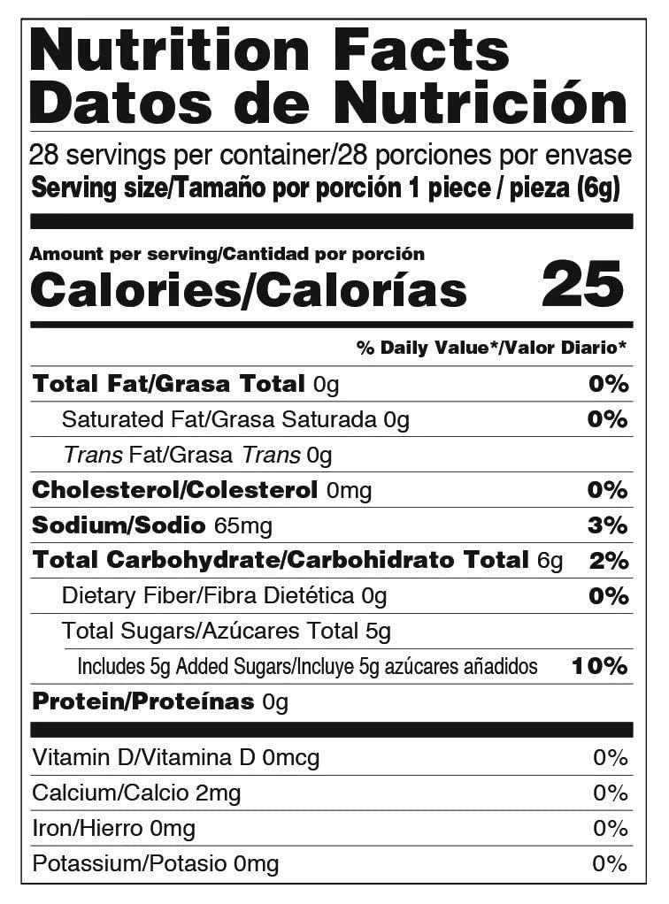 Jovy Revolcaditas Chili Watermelon Candy - Irresistible Sweet Heat in Every Bite! (6oz)