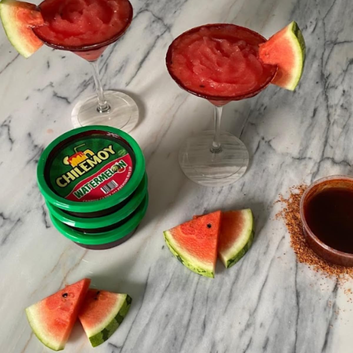 CHILEMOY Rim Dip Chamoy | Handcrafted Mexico | Chamoy Rim Paste for Cocktails, Seltzer, Michelada Rim Dip | Tajin Rimmer for Cocktails 8oz Watermelon