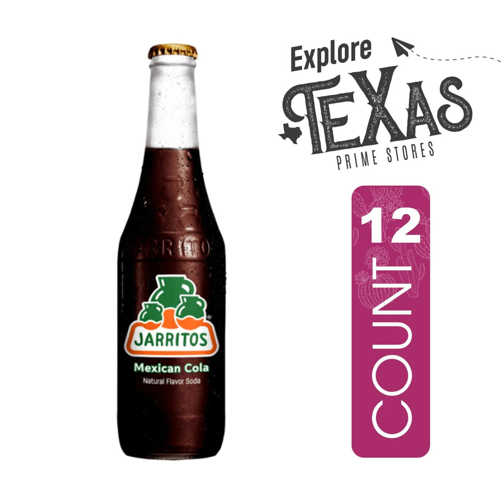 Jarritos 12-Pack of Mango Mexican Soft Drink Glass Bottle 12 fl oz Made with 100% Natural Sugar