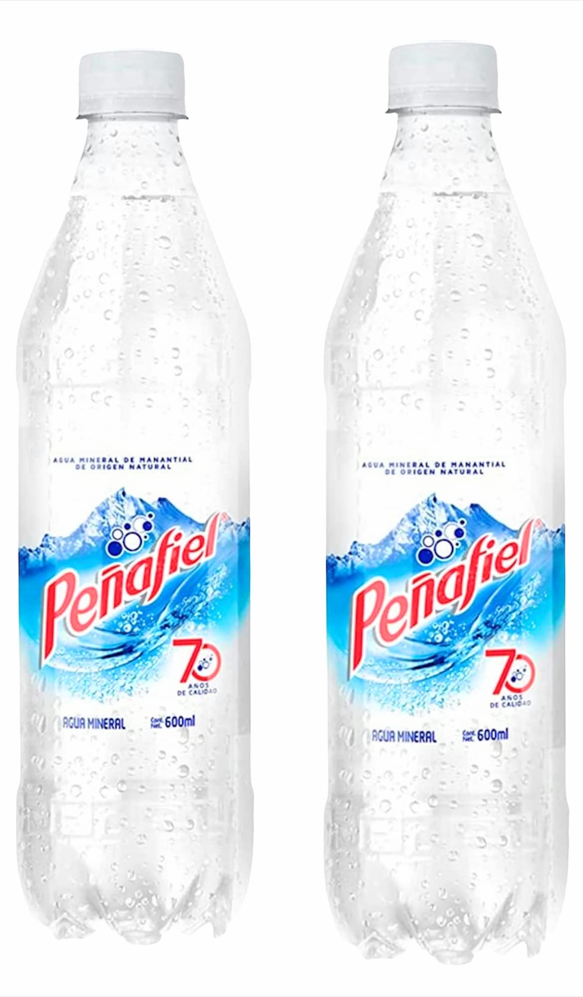Peñafiel Mineralized Soda 20.2oz (2 pack) Made in Mexico. (Limonada - Lemonade)