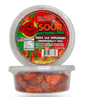 bloody sour watermelon gummys mexican dulces enchilados w/chamoy dip 11oz