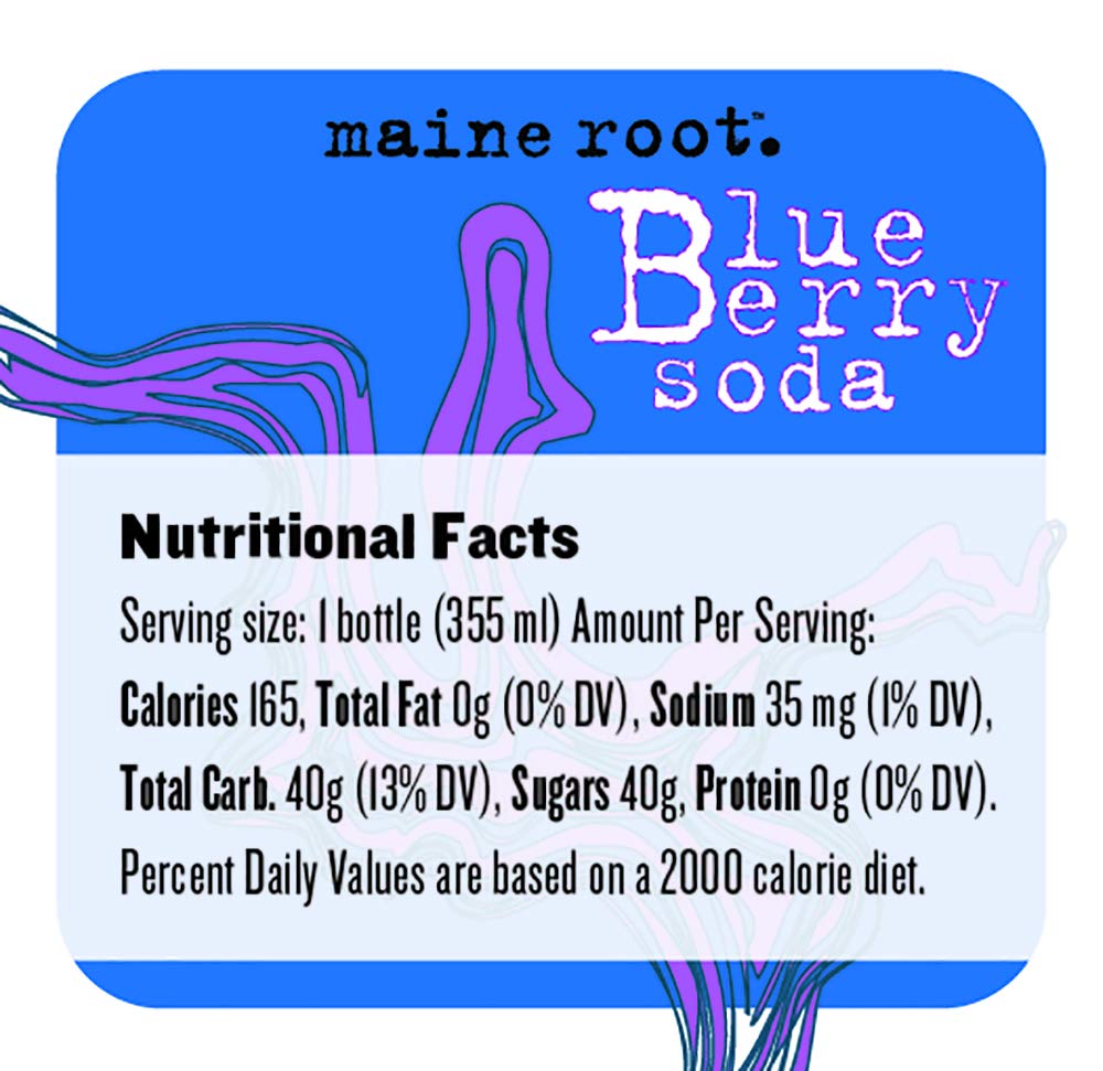 Maine Root Soda - Fair Trade Craft Soda in Glass Bottles (Mexicane 12 Pack)