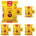 Vero Mango Flavored Lollipops Covered in Chili Powder 40 Count Bag (Net Wt. 22.4 Ounces) - Individually Wrapped Mexican Candy for Piñatas, Halloween, and More