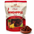 Dried Chili Pineapple Chunks 1 lb, Spicy Dehydrated Pineapple, Sweet and Spicy Mexican Snack, Chili Candy, Botana Mexicana, Spicy Snacks, New to Town