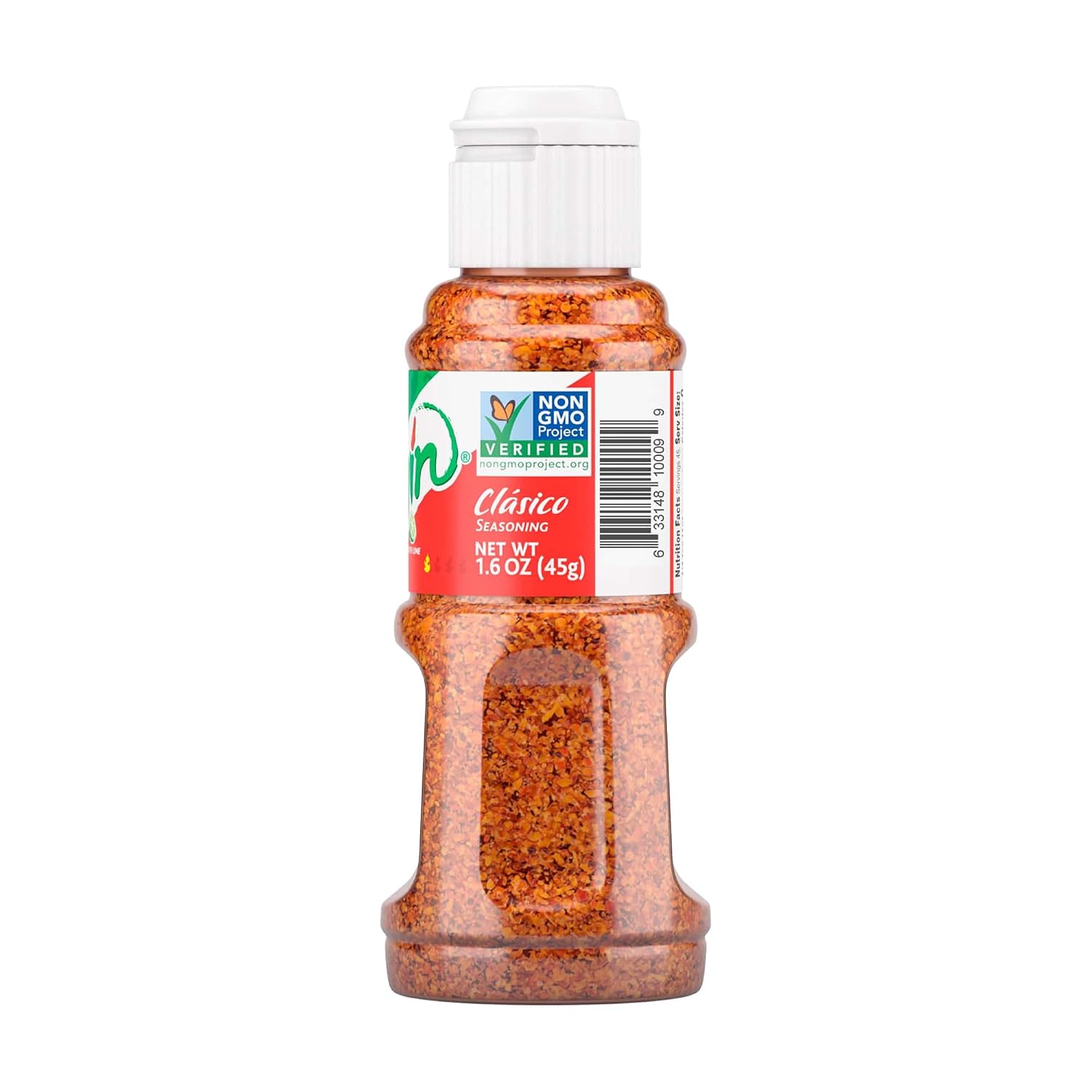 Tajín Clásico Seasoning,Mini Tajín Mexican Seasoning 1.6 oz,(Pack of 2)