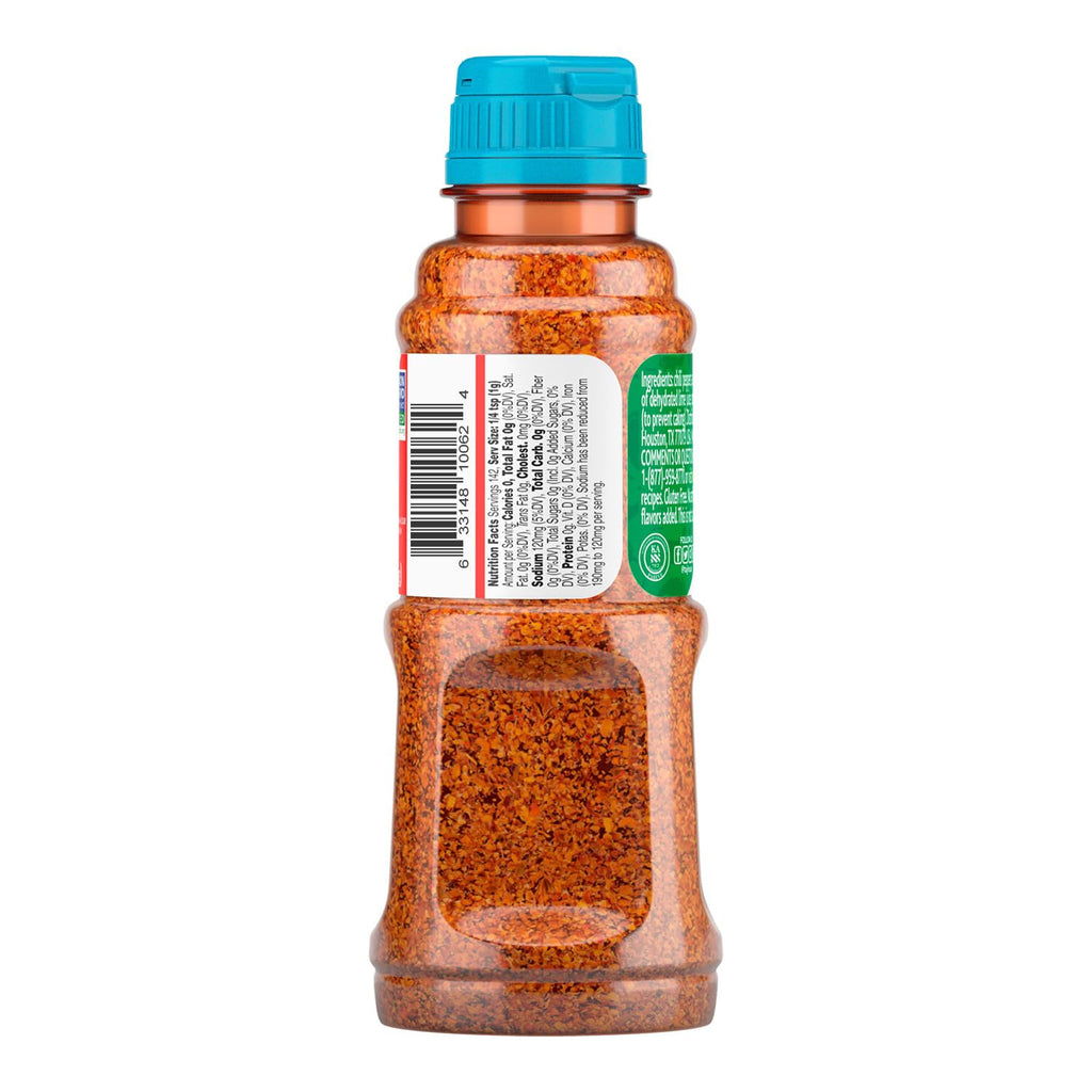 Tajin Clásico Reduced Sodium Seasoning, Authentic Mexican Chile Lime Spice Blend for Fruit, Vegetables, Salad Bowls, Avocado, Cucumber, and Fresh Produce, Zesty Flavor Enhancer, 5 oz, (Pack of 1)