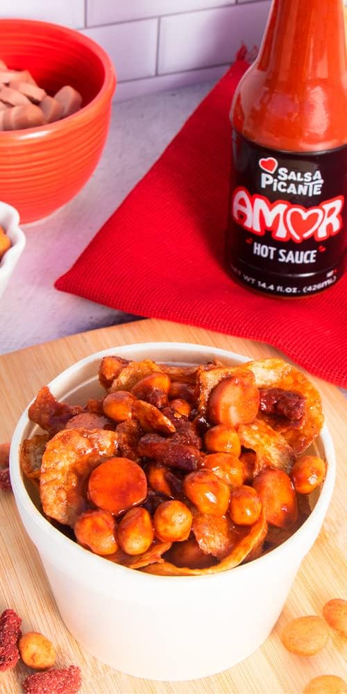 Amor Mexican Chili Pepper Sauce, 33 fl oz, Pack of 2