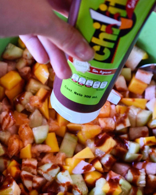 Chamoy chilito sirilo stevia, Without Sugar, 100% Natural, chamoy Sauce de buen sabor Mexican Candy, Keto Friendly