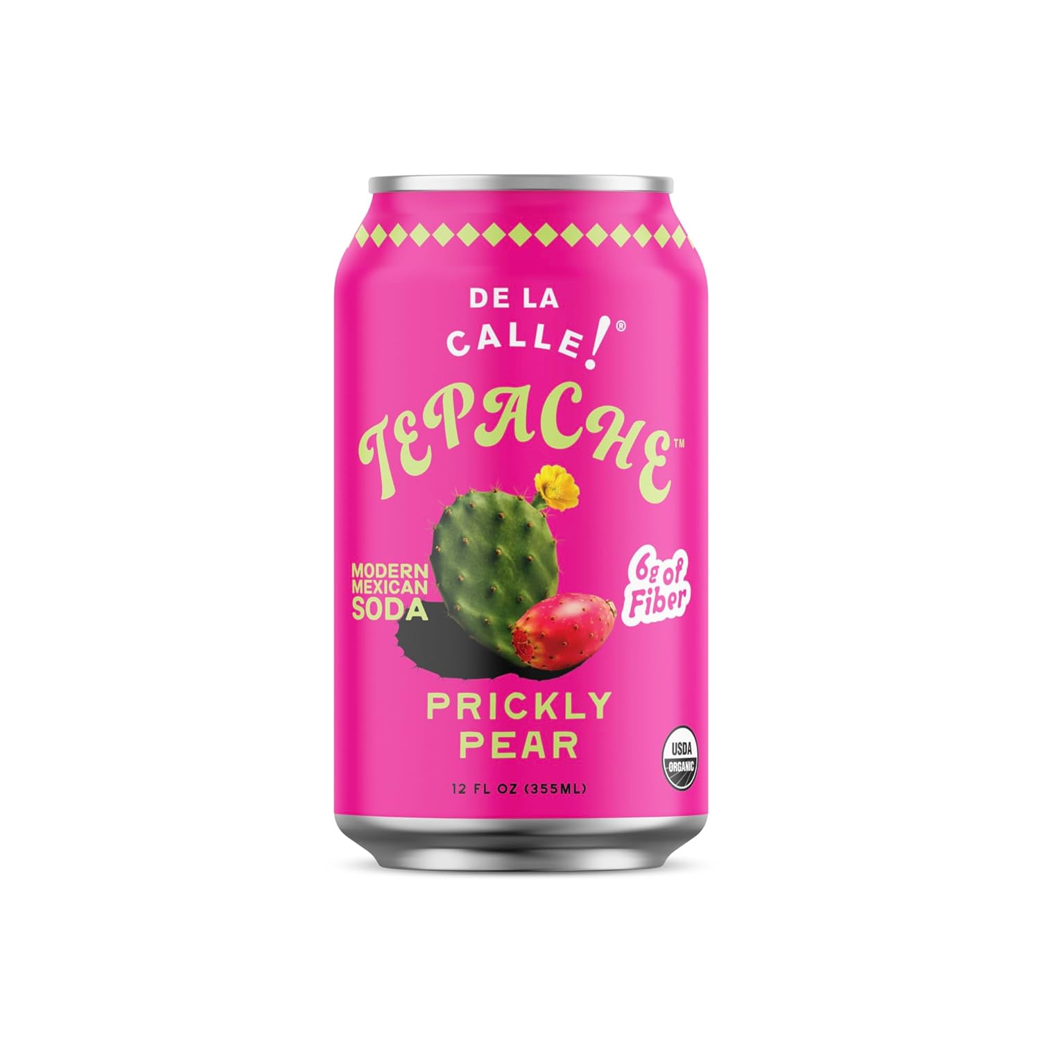 De La Calle, Tepache Cactus Prickly Pear Organic, 12 Fl Oz