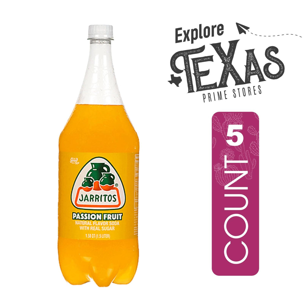 Jarritos 5-Pack of Lime Mexican Soft Drink Plastic Bottle 50.7 fl oz (1.5 lt) Made with 100% Natural Sugar