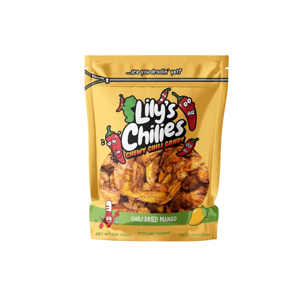 Lilys Chilies, Sour and Chili Chewy Candy (Chili Strawberry Belts)