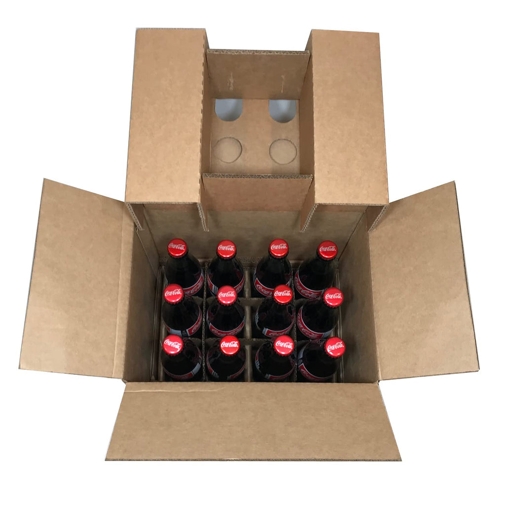 Spot Beverage™ Premium Classic Bottled Soda Brands (12-Pack, Mexican Cane Sugar Coke)